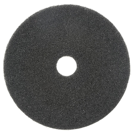 Global Industrial 20 Black Stripping Pad, 400120, 5PK 261165BK